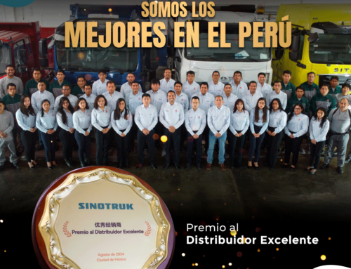 Camiones Chinos Perú recibe el prestigioso premio «Distribuidor Excelente» a nivel Latinoamérica por SINOTRUK