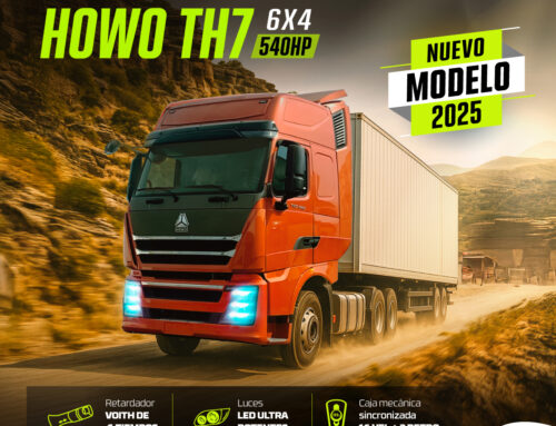 Tracto Howo TH7 540HP: Potencia que se siente, comodidad que se agradece