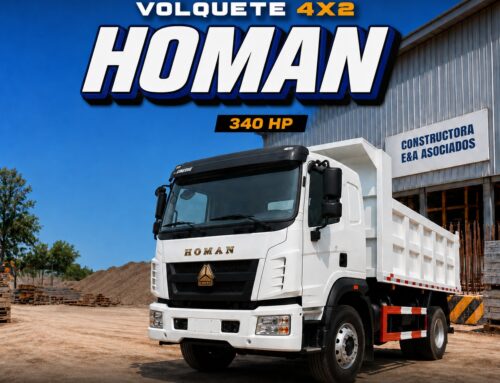 Volquete 4×2 de 12 m³: ¿para qué tipo de trabajo es una buena alternativa?
