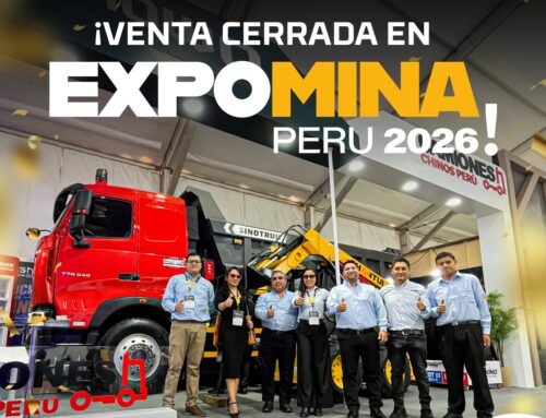 Camiones Chinos Perú concretó la venta de un HOWO T7H en EXPOMINA PERÚ 2026 y reforzó su presencia en el sector minero